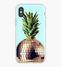 Ananas Party (pineapple) blue version iPhone Case
