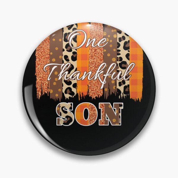 Item preview, One Thankful Son (Brush Stroke 1) designed and sold by SimplyMe-Plus.
