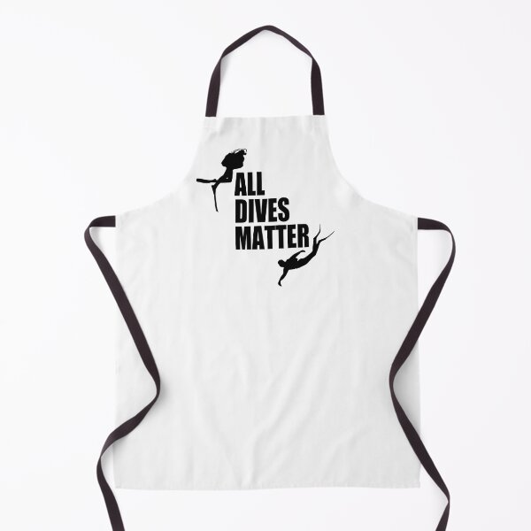 Item preview, All Dives Matter | Scuba Diving Quote designed and sold by TMBTM.