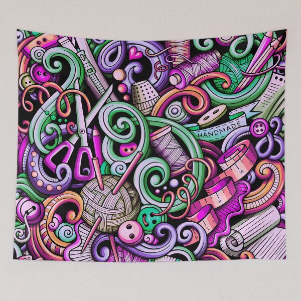 Item preview, Sewing And Crafter Supplies Whimsical Graphic Art Designs designed and sold by DEC02.