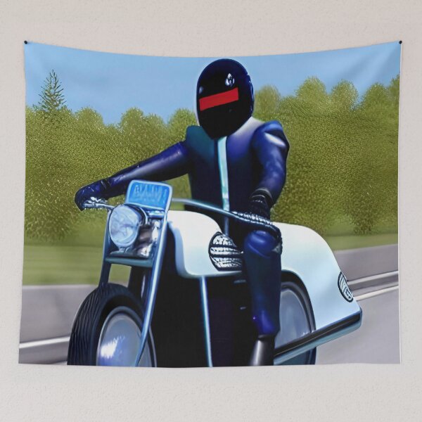 Item preview, motorcyclist designed and sold by OverAltruist.
