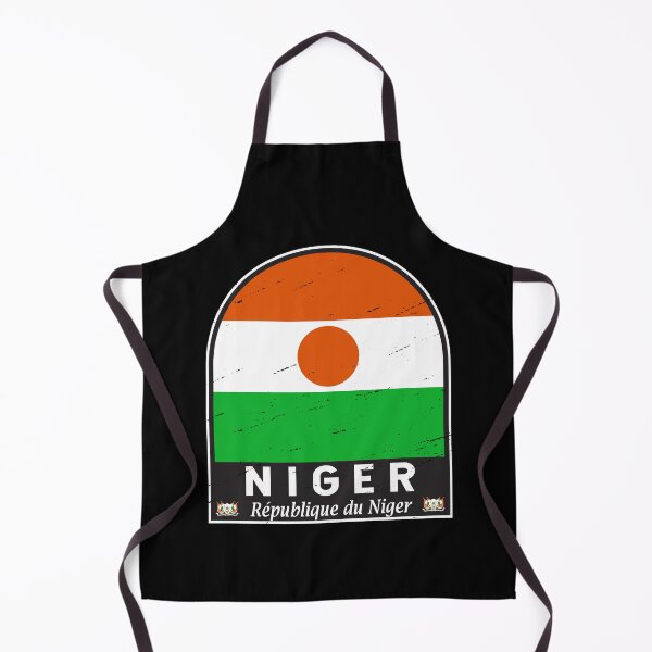 Item preview, Niger Flag Emblem Distressed Vintage designed and sold by KrisSidDesigns.