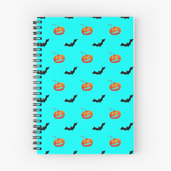 Item preview, Pumpkins and bats halloween pattern design designed and sold by hcarts.