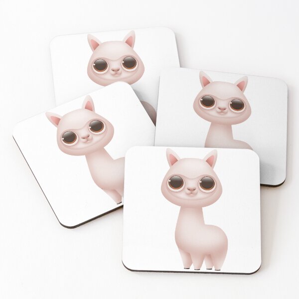 Item preview, Cartoon fluffy alpaca designed and sold by Marharyta Pavliuk.