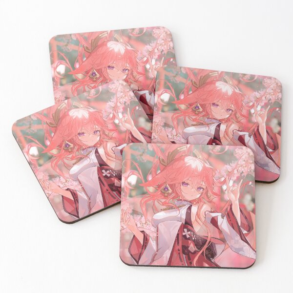 Item preview, Aragami Yae Miko Genshin Impact designed and sold by genshinwaifus.