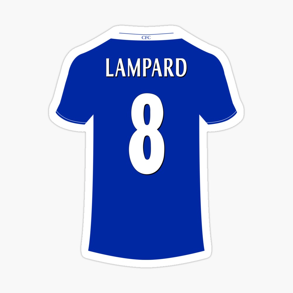 Frank Lampard - Chelsea 04 Sticker for Sale by On Target Sports