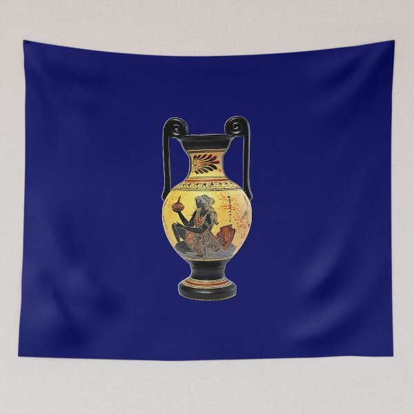 Item preview, Greek amphora with a beautiful woman designed and sold by Zanimations.