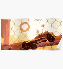 Deer-Sun Poster