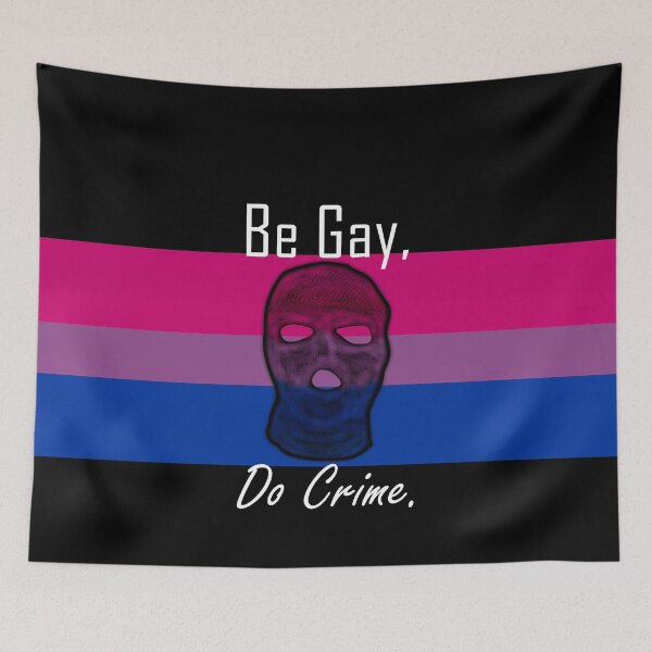 Item preview, Be Gay Do Crime (Bi8) designed and sold by SamIsWhat8.