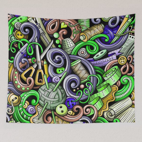 Item preview, Colorful Sewing And Crafter Supplies Graphic Art Designs  designed and sold by DEC02.