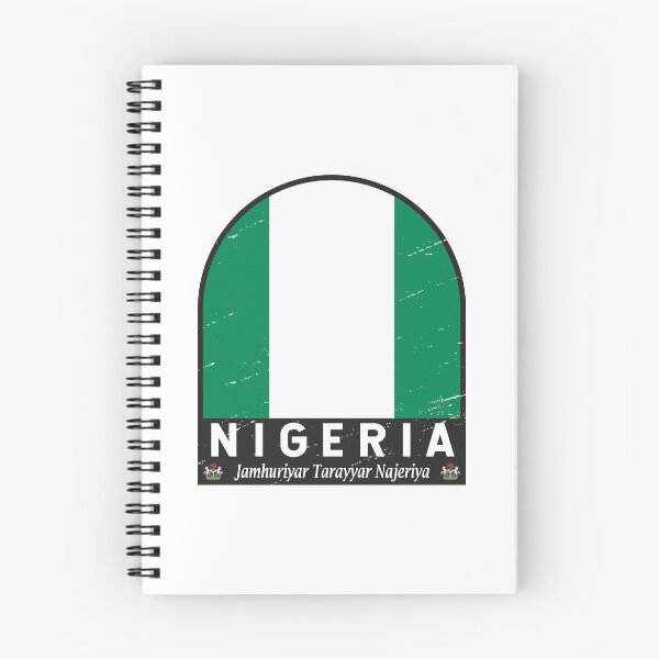 Item preview, Nigeria Flag Emblem Distressed Vintage designed and sold by KrisSidDesigns.