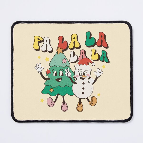 Item preview, Fa lala lala retro Christmas vintage designs designed and sold by DesignsbyMona.