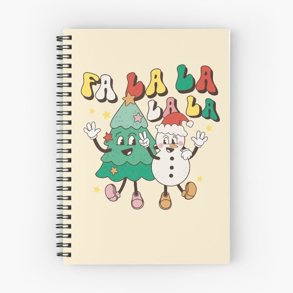 Item preview, Fa lala lala retro Christmas vintage designs designed and sold by DesignsbyMona.