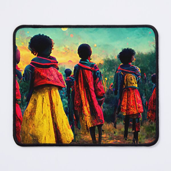 Item preview, African Group of Masai Children designed and sold by GambiJoop.