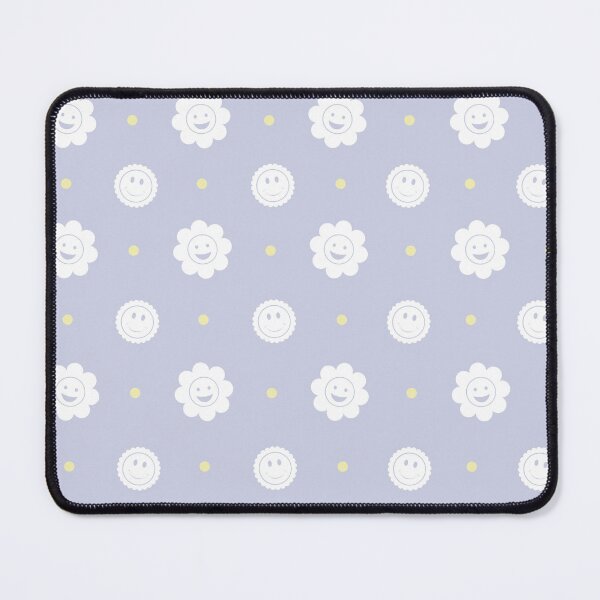 Item preview, Smiley Face Flowers Pattern - Purple with Yellow Dots designed and sold by gjsart.