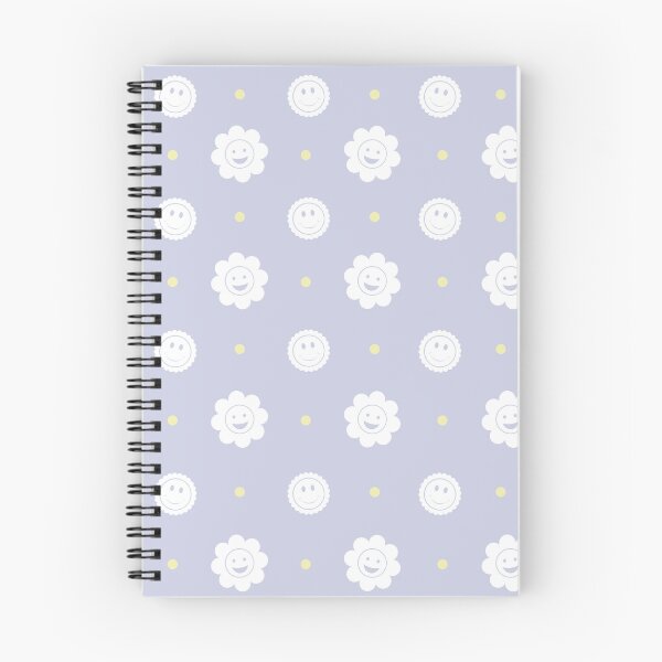Item preview, Smiley Face Flowers Pattern - Purple with Yellow Dots designed and sold by gjsart.