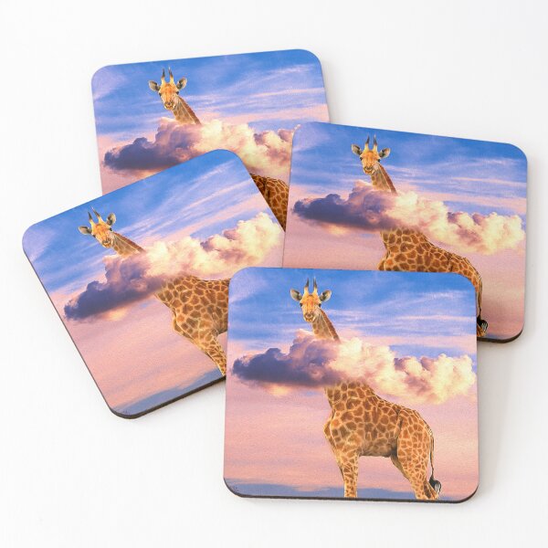 Item preview, Cloud giraffe | Abstract wild life designed and sold by LenaKiagia.