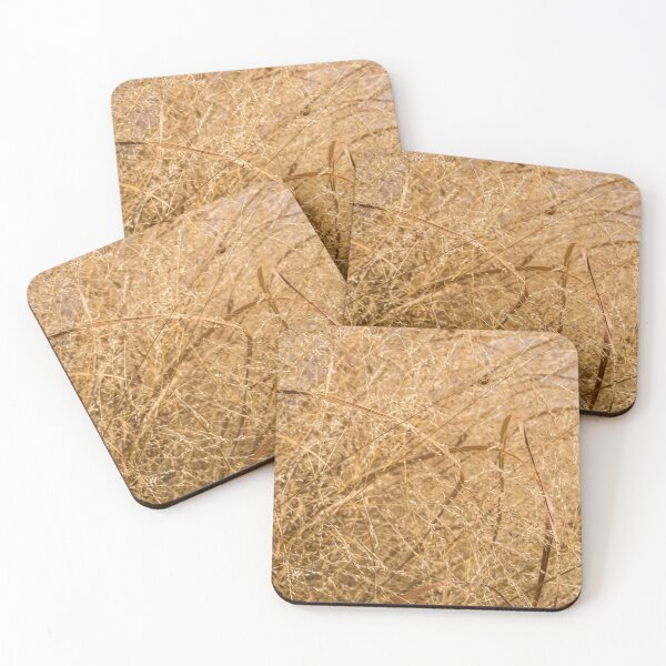 Item preview, Natural Abstracts - Sophisticated Shapes and Patterns in the Golden Grass designed and sold by Georgia Mizuleva.
