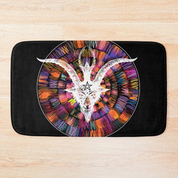 Item preview, white baphomet 1 designed and sold by crileybell.