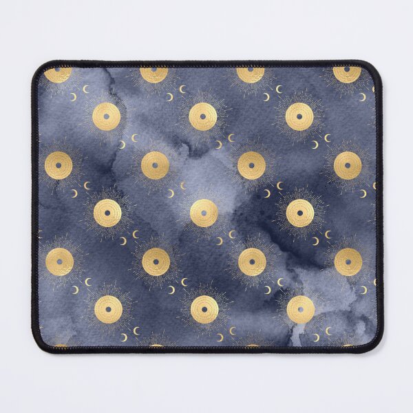 Item preview, luxury navy geometric background 113 designed and sold by TrendyGlitter.