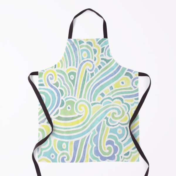 Item preview, Light Pastel Blue and Green Abstract Design designed and sold by Alaina Perry.