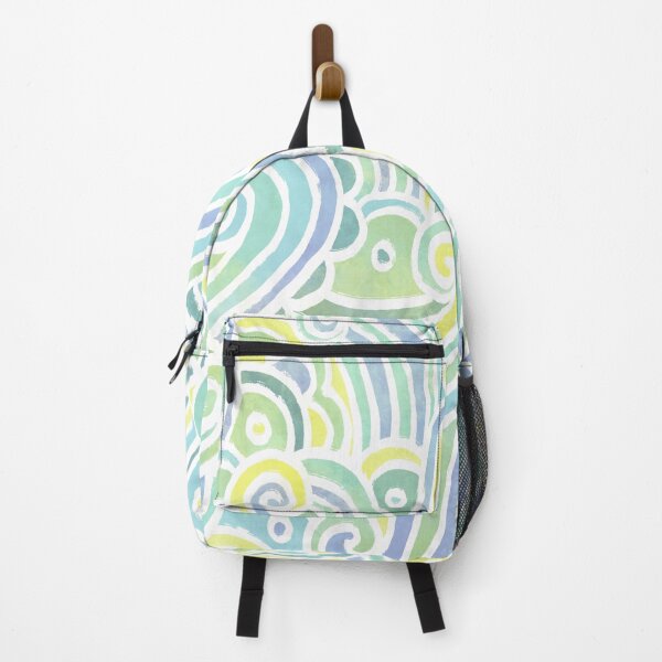 Item preview, Light Pastel Blue and Green Abstract Design designed and sold by Alaina Perry.