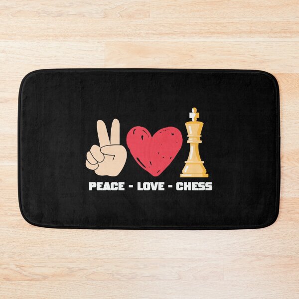 Item preview, Peace Love Chess designed and sold by BelloniArtShop.