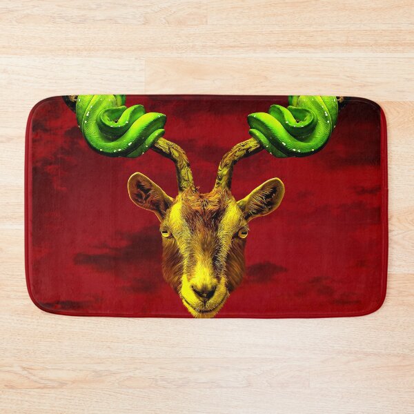 Item preview, Goat snakes | Abstract wild life designed and sold by LenaKiagia.