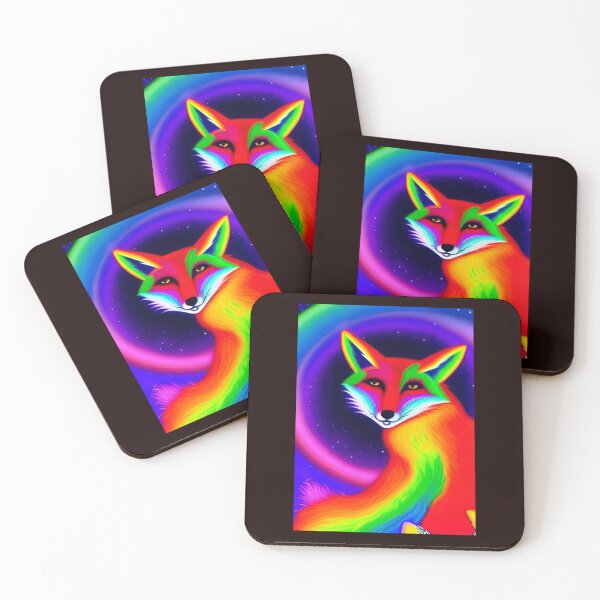 Item preview, BEAUTIFUL RAINBOW FOX designed and sold by sailorsam1805.