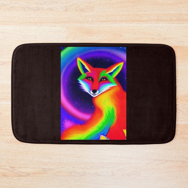 Item preview, BEAUTIFUL RAINBOW FOX designed and sold by sailorsam1805.
