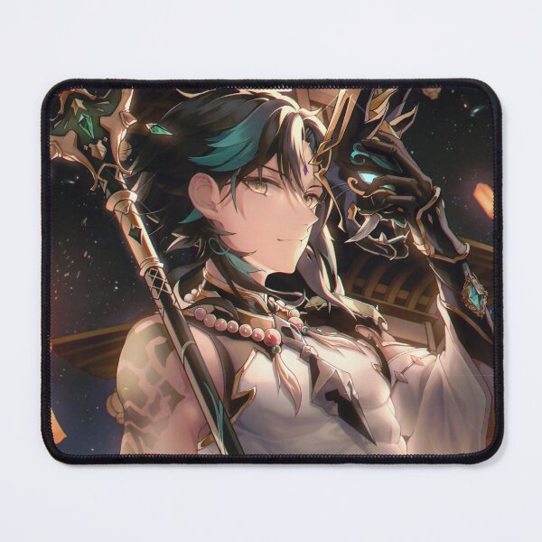 Aperçu de l'œuvre Belle Xiao Genshin Impact créée et vendue par genshinwaifus.