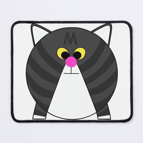 Item preview, A cartoonish round grey cat with stripes IV designed and sold by BrachiaST.