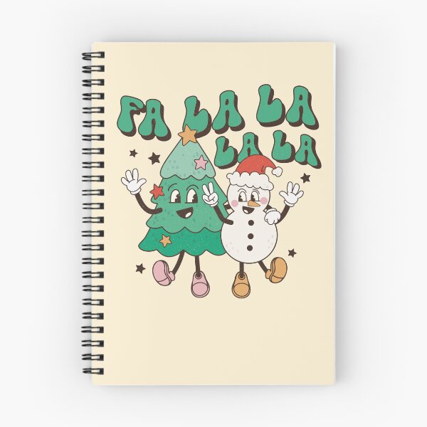 Item preview, Fa lala lala retro Christmas vintage designs designed and sold by DesignsbyMona.