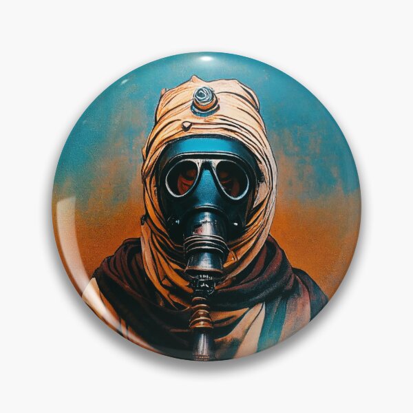 Item preview, Tuareg with a gas mask designed and sold by StonerDealer.
