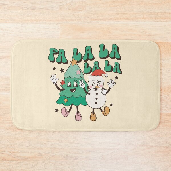 Item preview, Fa lala lala retro Christmas vintage designs designed and sold by DesignsbyMona.