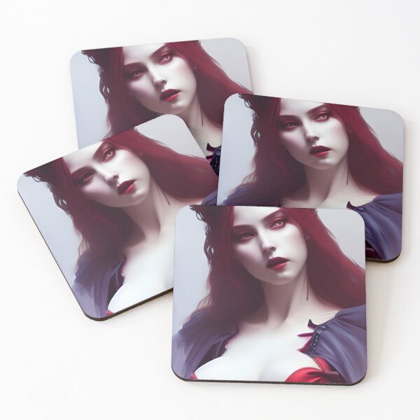 Item preview, Gorgeous Vampire Seductress Alluring Dark Beautiful Artwork designed and sold by Eliteijr.