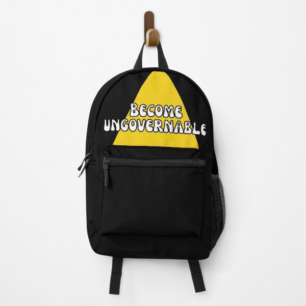 Item preview, Become Ungovernable Bright Neon Yellow Triangle designed and sold by Pink Ribbon.