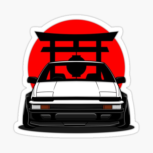 Japanese Godzilla decal For Fans and Toyota Lovers