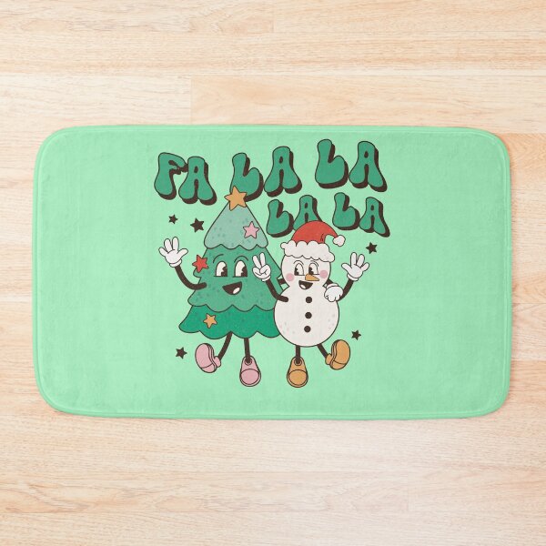 Item preview, Fa lala lala retro Christmas vintage designs designed and sold by DesignsbyMona.
