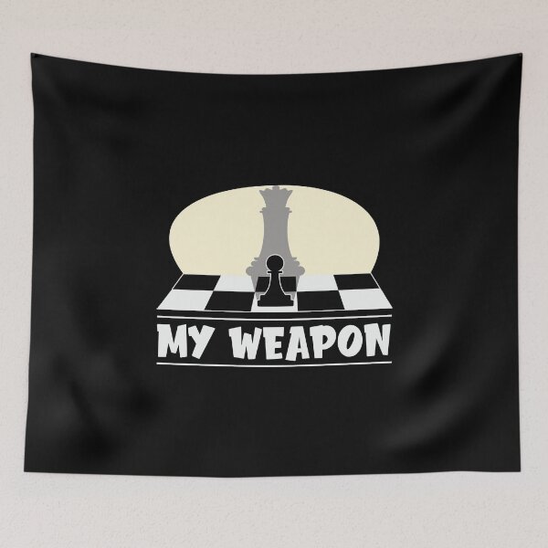 Item preview, Chess My Weapon designed and sold by BelloniArtShop.