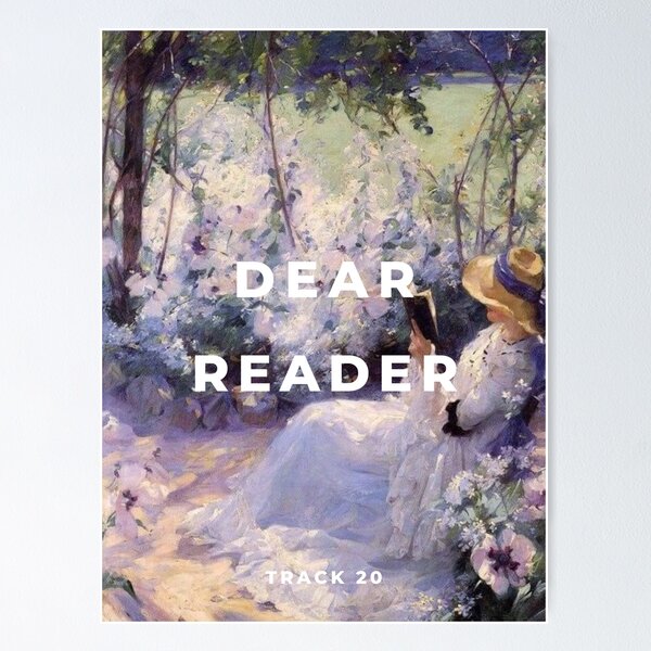 Item preview, Taylor Swift Dear Reader Midnights designed and sold by p20designs.