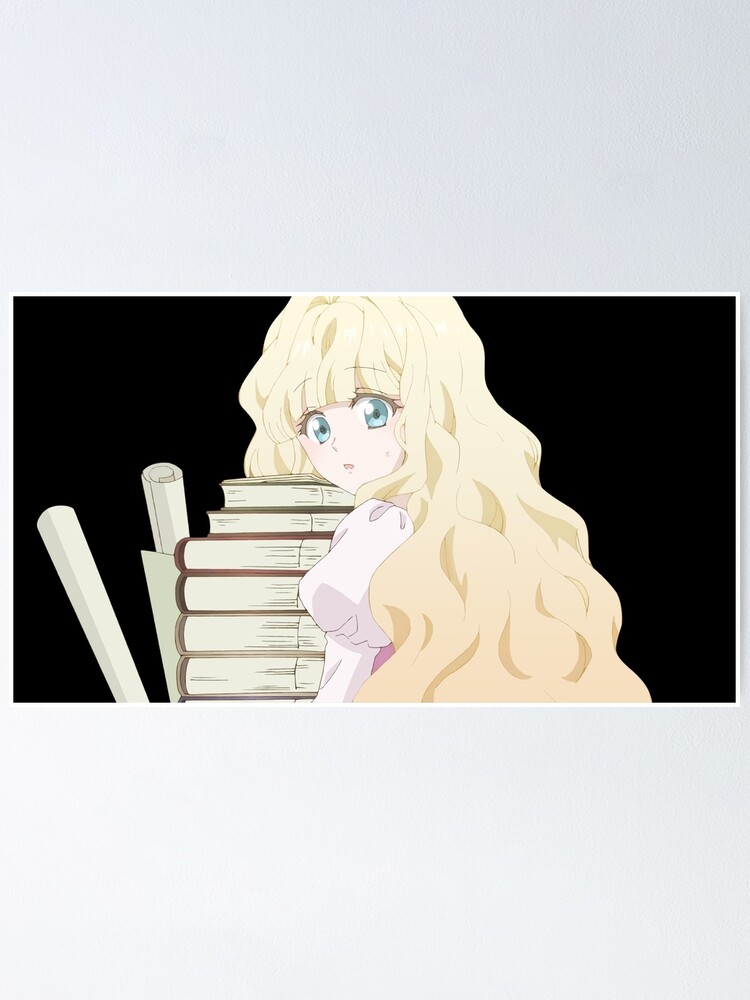  Anime Bibliophile Princess Canvas Poster Wall Art