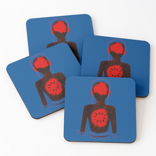 Item preview, Meditation Man Red designed and sold by RealmsBeyond.