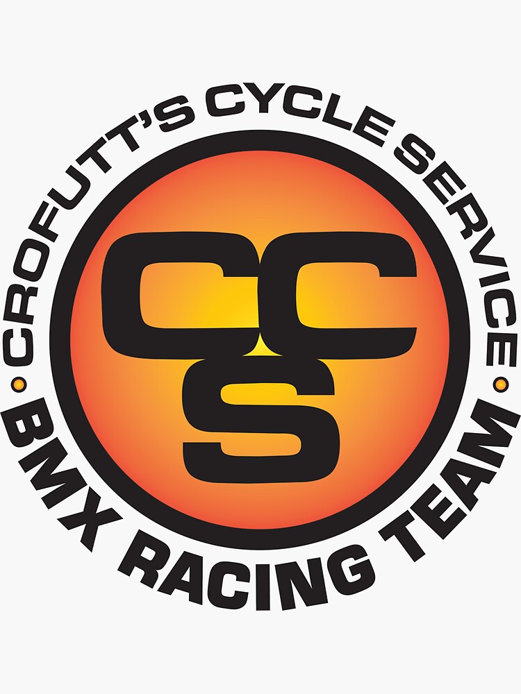 "Crofutt's BMX Racing Team Logo" Sticker for Sale by lonniewilcox