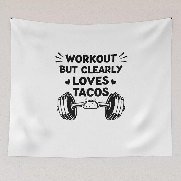 Item preview, Workout But Clearly Loves Tacos Funny Bodybuilding Tacos Lovers designed and sold by Leader Shirts.