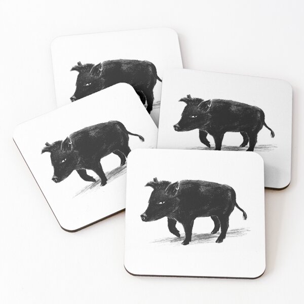 Item preview, Boar walking (alone) designed and sold by Hellogrise.