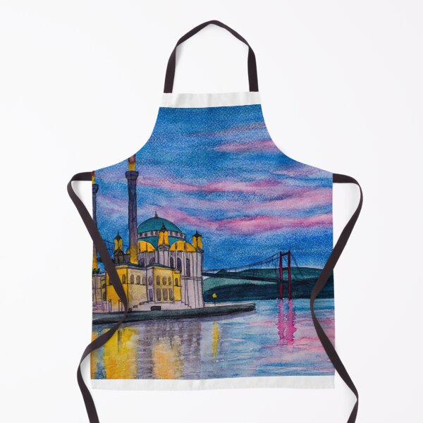 Item preview, Ortakoy Mosque at night, Istanbul designed and sold by ArinasFineArt.