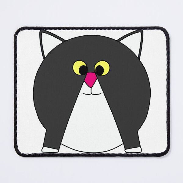 Item preview, A cartoonish round grey cat I designed and sold by BrachiaST.