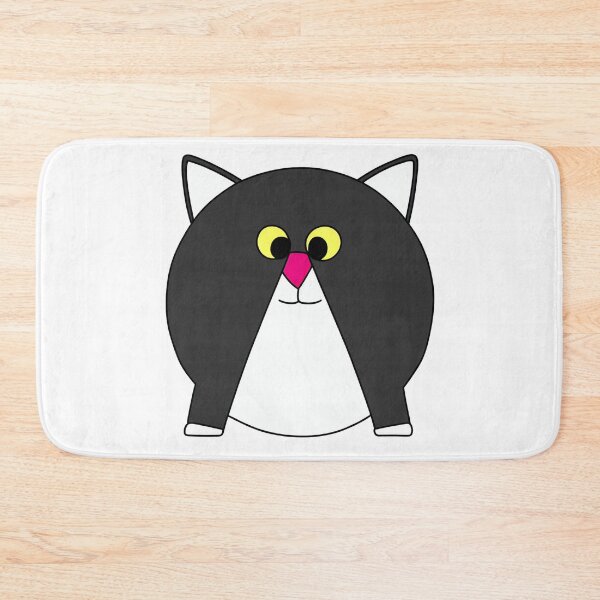 Item preview, A cartoonish round grey cat I designed and sold by BrachiaST.