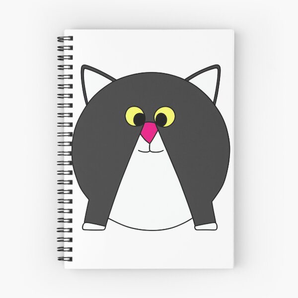Item preview, A cartoonish round grey cat I designed and sold by BrachiaST.